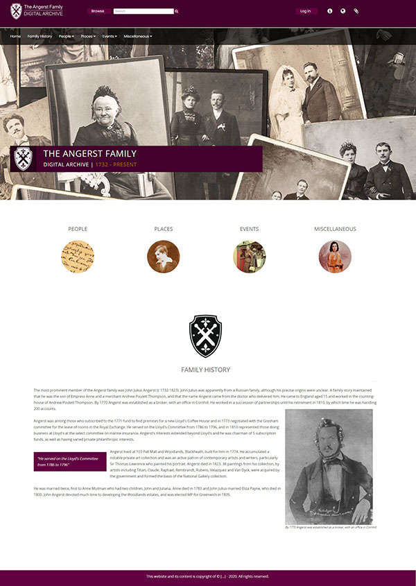 Family Archives - Digitise and Preserve your Family's History for the Future